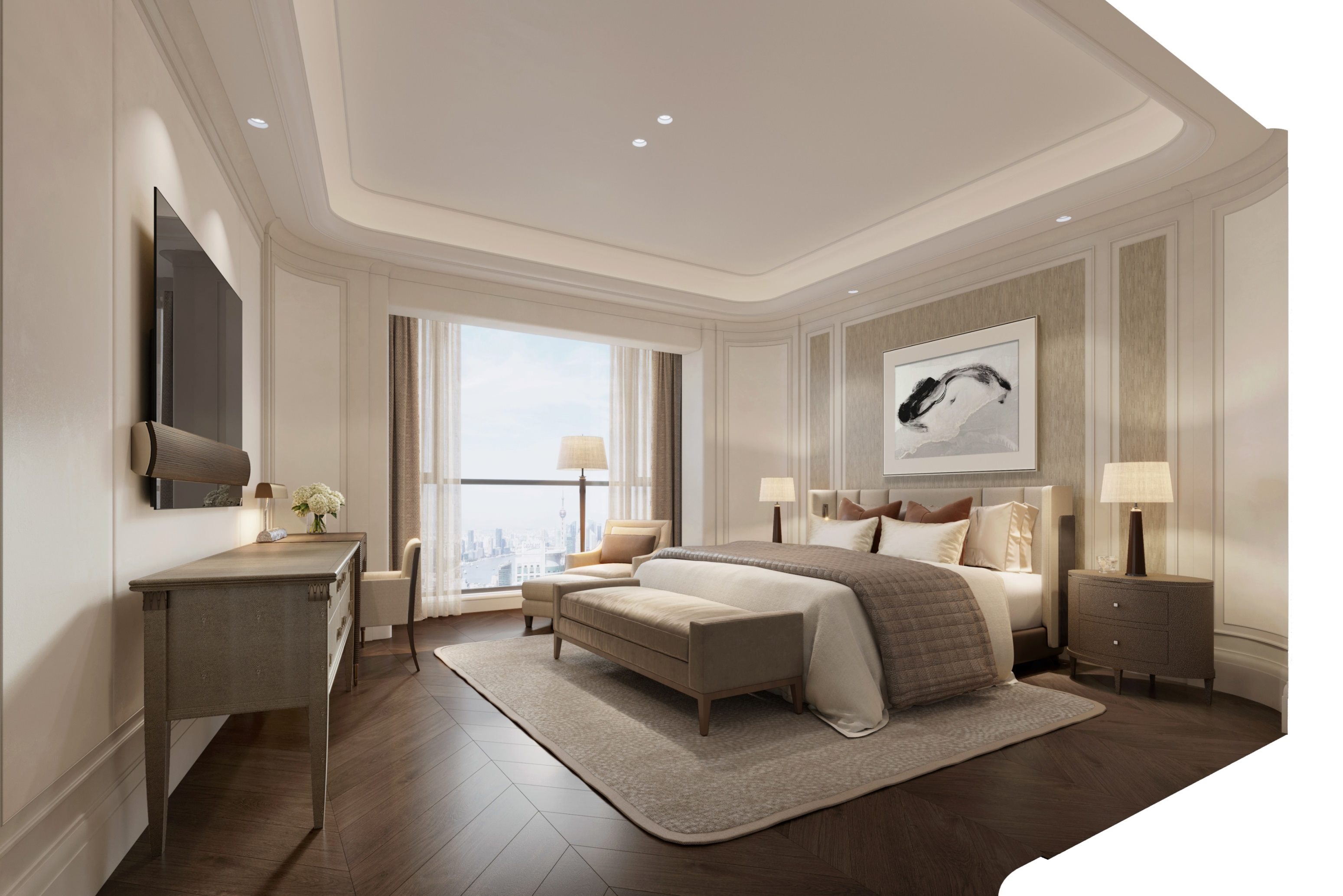 Mauritius residence bedroom proposal