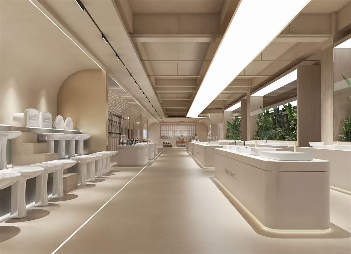 Bathroom product showroom