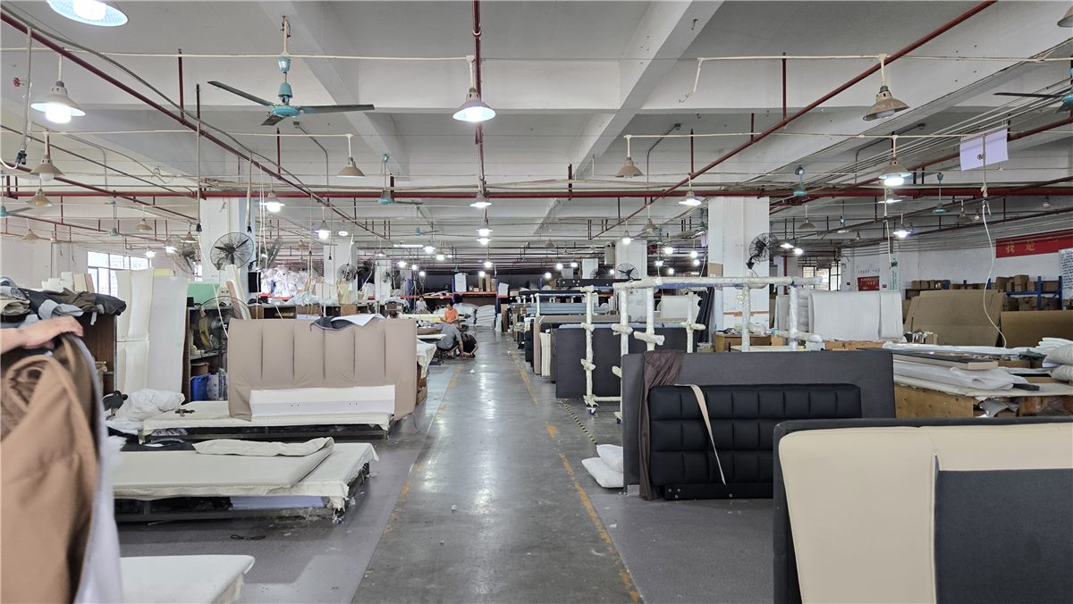 Whole-home furniture production floor