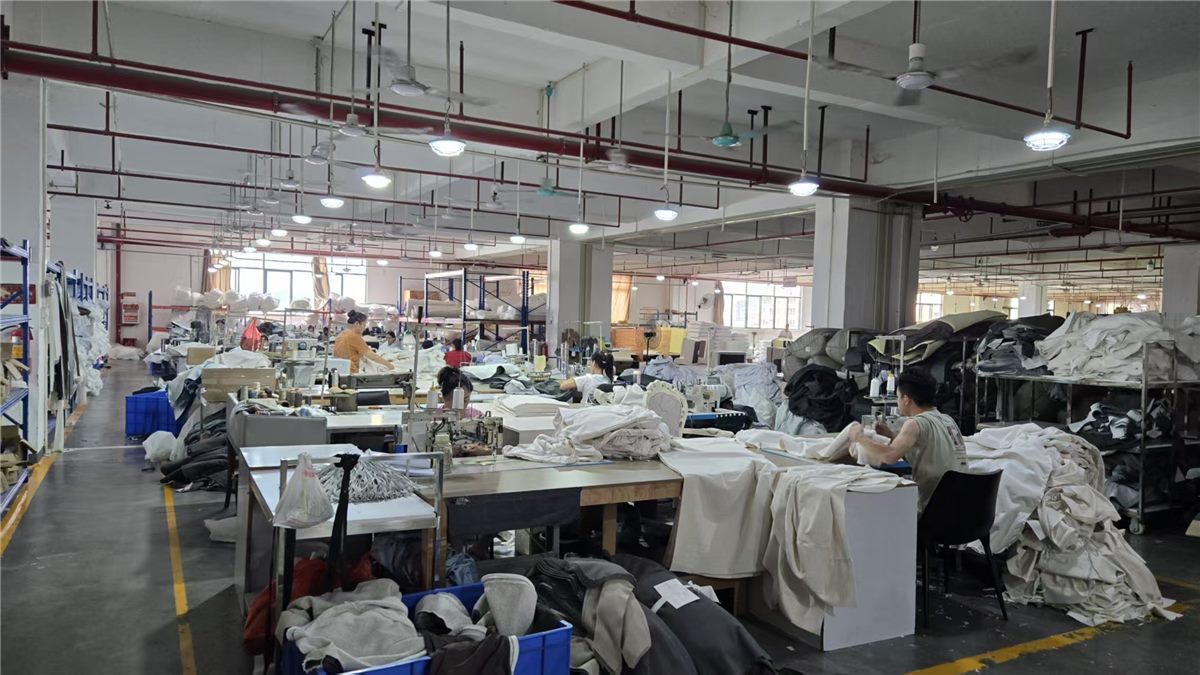 Production walkthrough inside a furniture finishing workshop