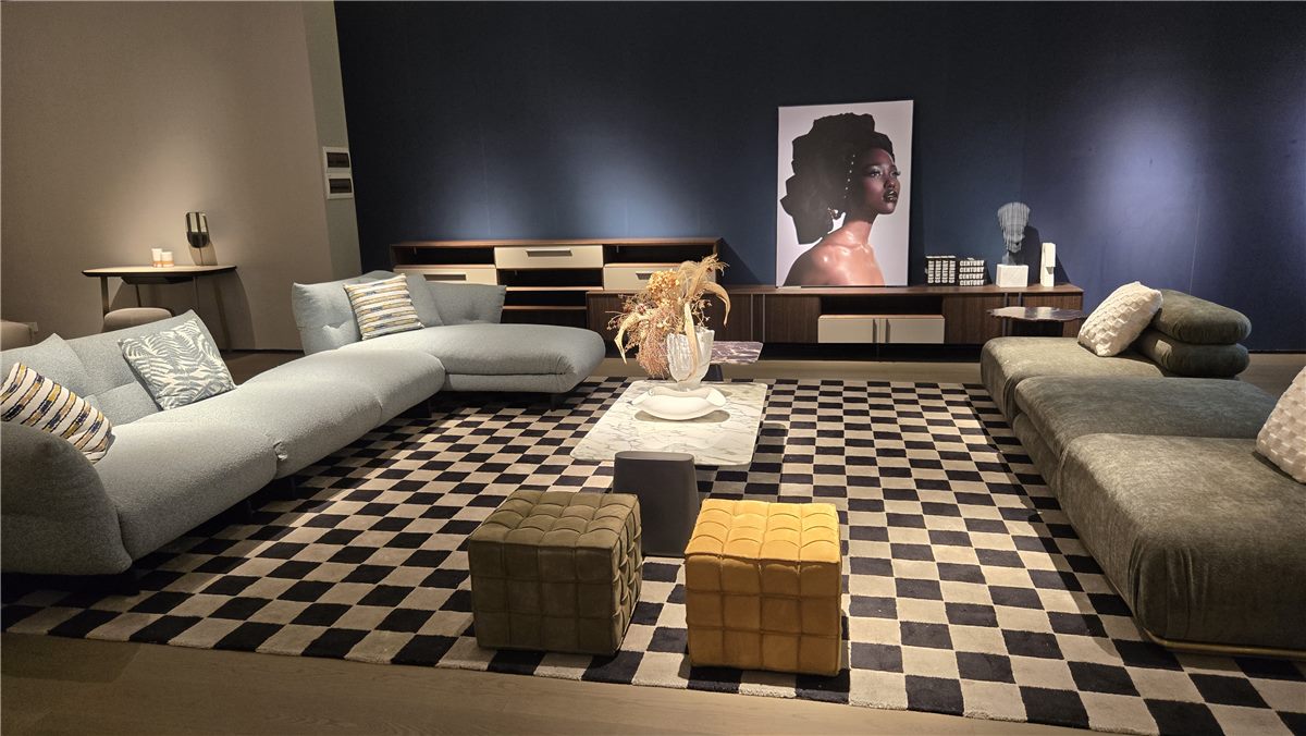 Whole-home living room showroom